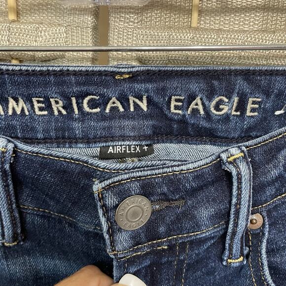 American Eagle SLIM Jeans Men’s 29x34 Blue Medium Wash Airflex+ Stretch Denim - Picture 7 of 11